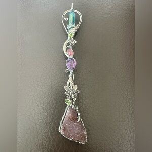 One Kind Spectacular Fairy Crystal Pendant
